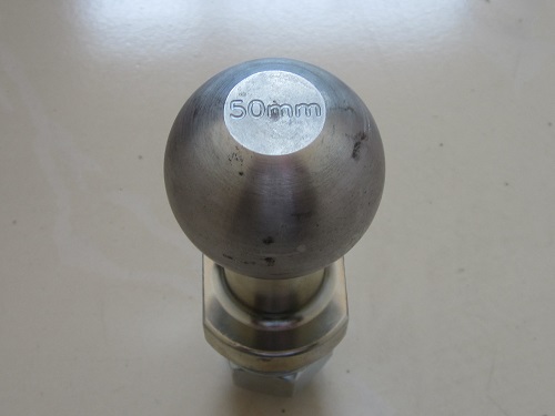 Bolas de remolque pulidas