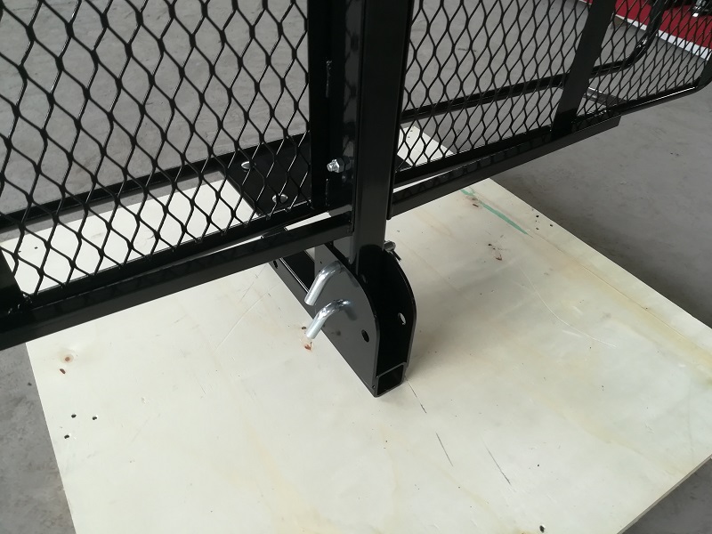 Portaequipajes con mango plegable