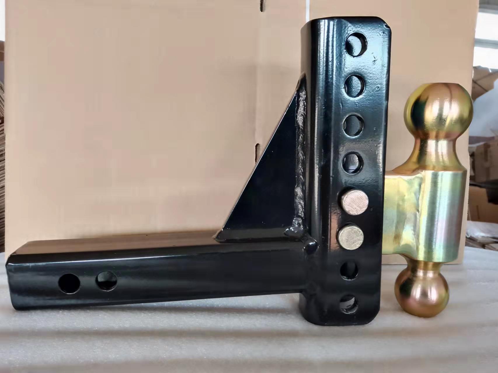 Enganche de remolque ajustado