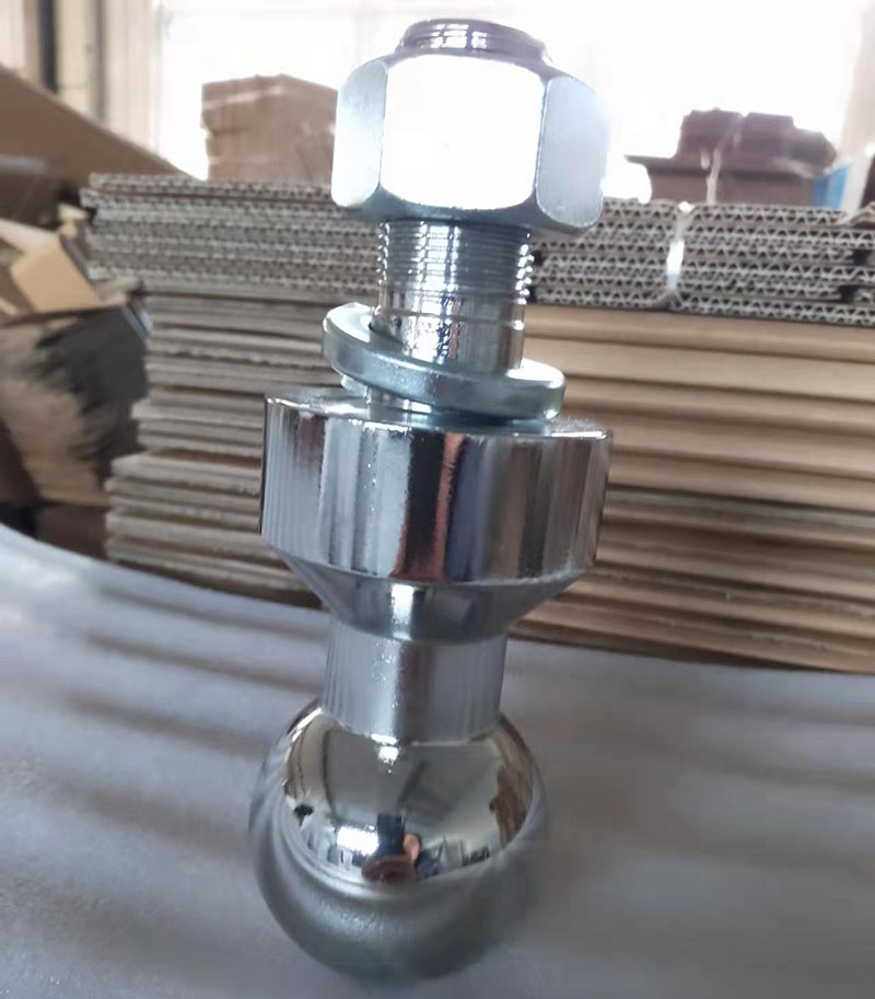 bola de remolque pulida