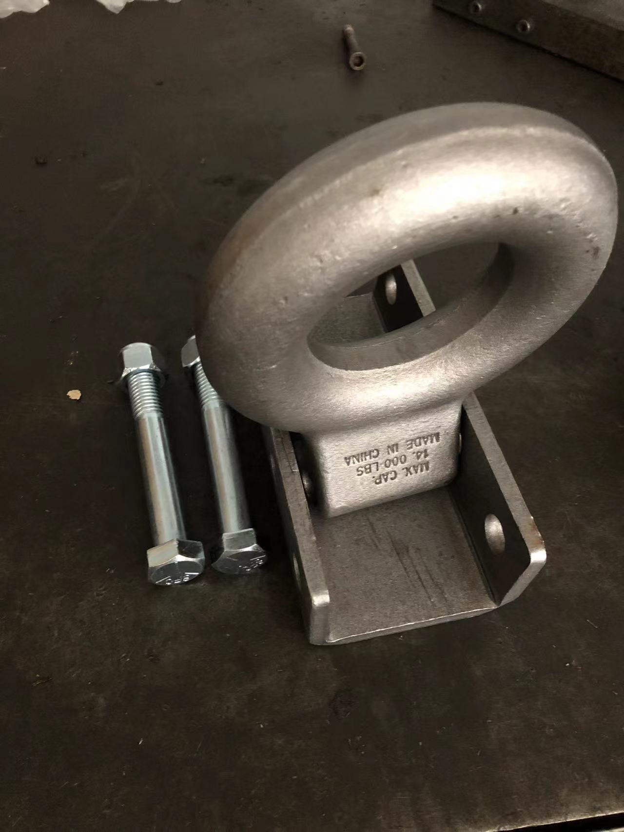 anillo de gancho de remolque