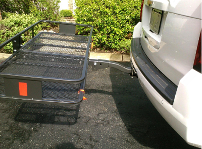 Transportador de carga con vástago fijo