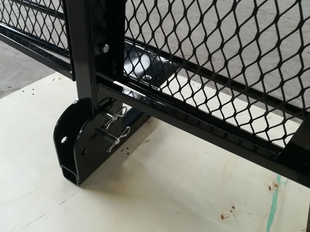 Portaequipajes con mango plegable