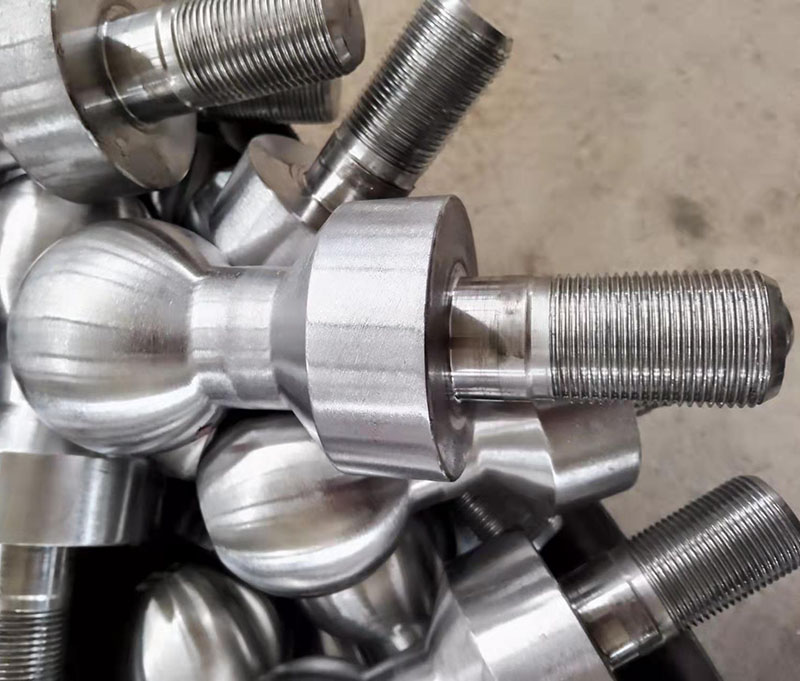 bola de remolque después del cromo